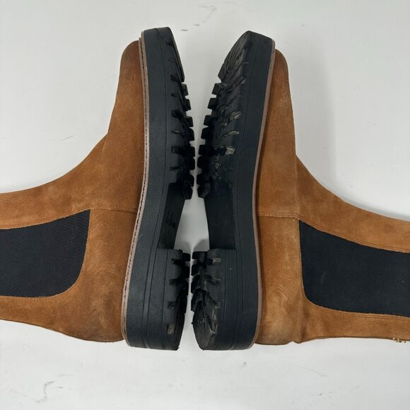 Sam Edelman Women's Boots Laguna Suede Chelsea Boots 10M - Picture 8 of 16